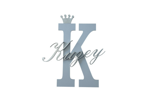 Ahşap Bebek ve Hastane Odası İsimli Kapı Süsü